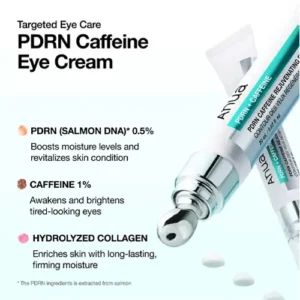 کرم دور چشم PDRN و کافئین آنوا مدل Rejuvenating Eye Cream
